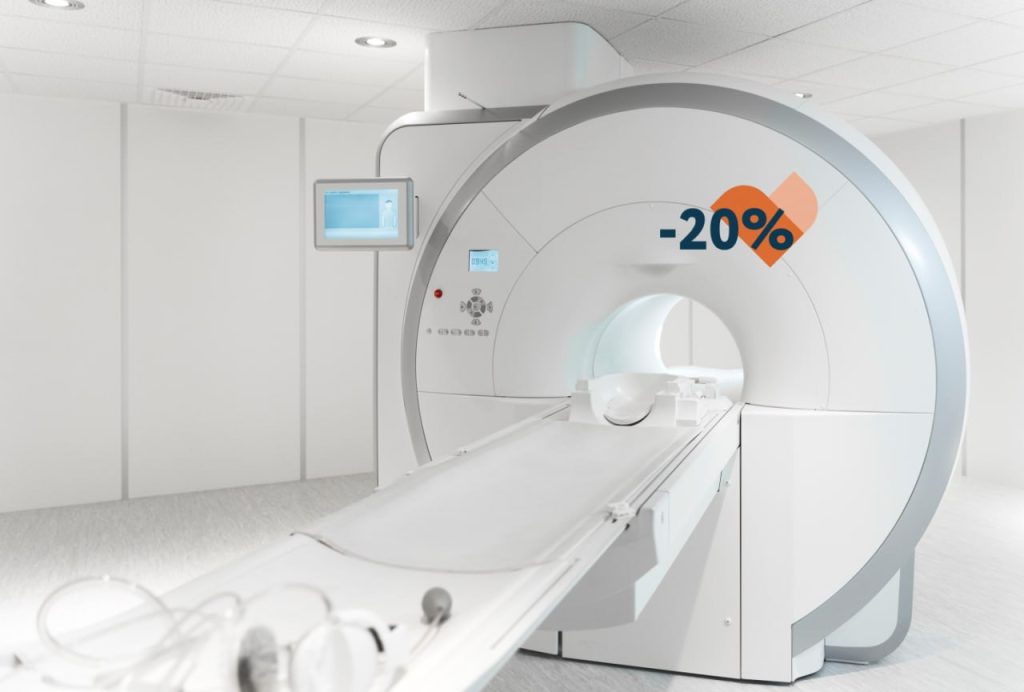 Скидка 20% на КТ и МРТ для пациентов «Ниармедик»
